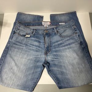 Lucky Brand Mens Jeans-221 Original Straight Sz36x32 Medium Wash Measurements